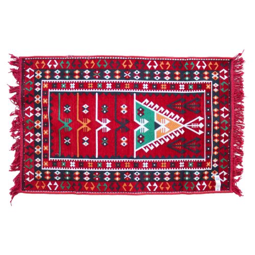 Kilim Szőnyeg 125x80 cm - Piros